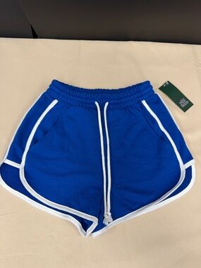 Wild Fable Blue Contrast-Trim Women’s Athletic Shorts size XXS new